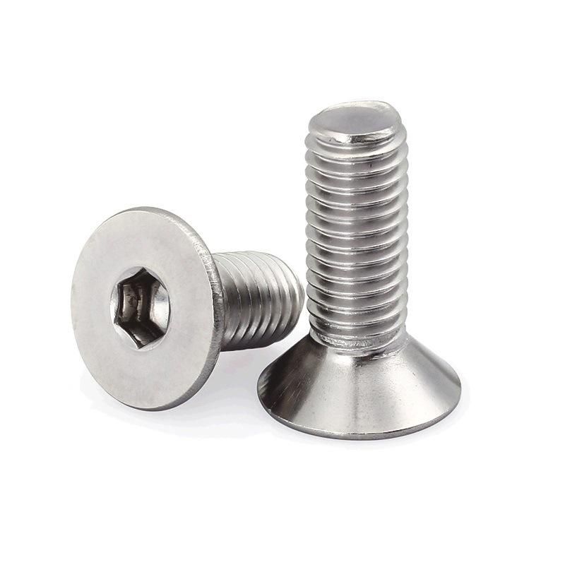 ASME/ANSI High Strength Grade Hexagon Socket Countersunk Head Bolt 8.8 10.9 12.9 SS304 SS316