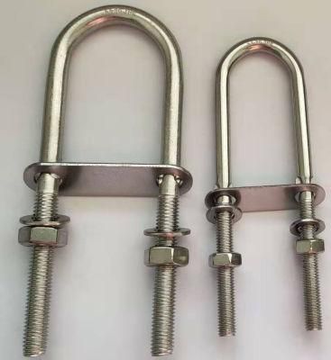 Business Standards Stainless Steel 304/316 U Bolt of DIN3570 with Longer Service Life