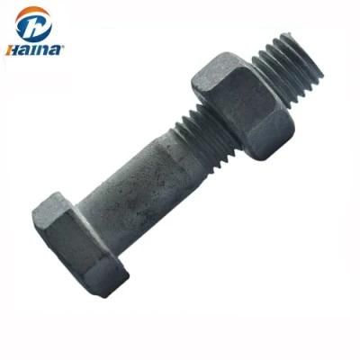 High Quality Partly Thread Hexagon Head Bolts DIN931 with Nut for Industry/HDG Finished Hex Cap Screw/Hex Bolts