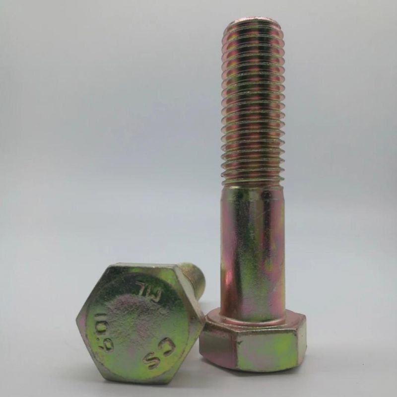 Coarse Thread Fine Thread Hex Bolt Machine Screw