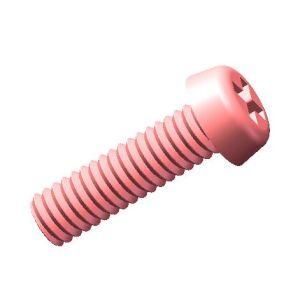 2016 Nylon Phillips Head Screw Plastic Fasteners M4-14