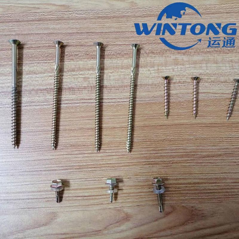 Fasteners for Bridge Engineering Self Tapping Screws, Round Head Self Tapping Screw