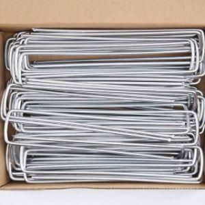 11ga 6 Inch Galvanized Steel Heavy Duty Tent Pegs