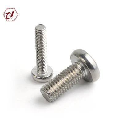 Stainless Steel Screws/ Philip 304 Jp+ Bolt Torx Pan Head Phillips Screw A2 Pan Head Phillips Screw