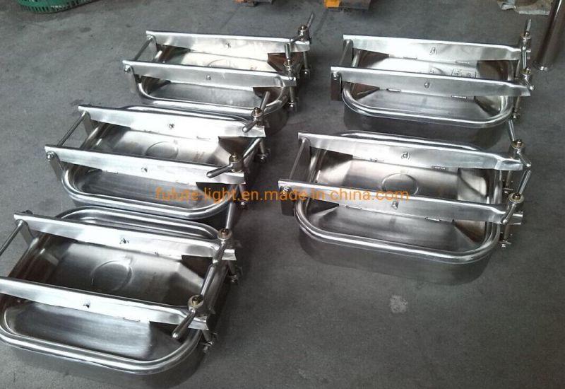 Stainless Steel Rectangle Tank Manhole Cover