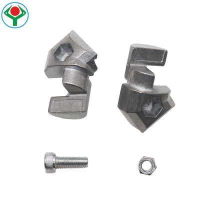 Aluminum Hardware Aluminum Pipe Connector Coupling for Lean Production Building Kit System Low Cost Intelligent Automation