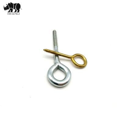 Welded Opening Carbon Steel Sharp Point Eye Wood Screw