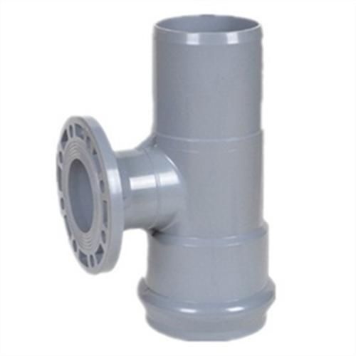 High Quality Plastic Pipe Fitting PVC Pipe Flange Adapter and Fittings Rubber Ring Joint UPVC Pressure Pipe Fitting 1.0MPa DIN Standard for Water Supply