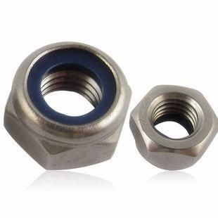 Steel Galvanized Nylon Insert Lock Nut Nyloc Nut
