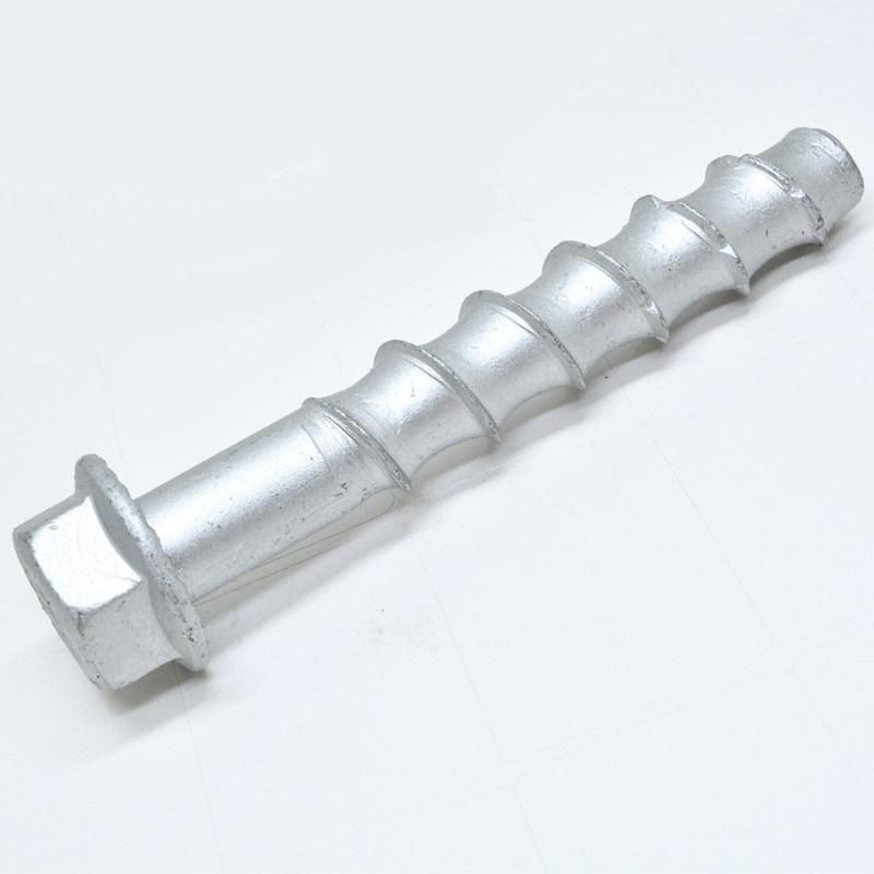 Carbon Steel 4.8 6.8 8.8 Hex Flange Head Self Drilling Concrete Bolt