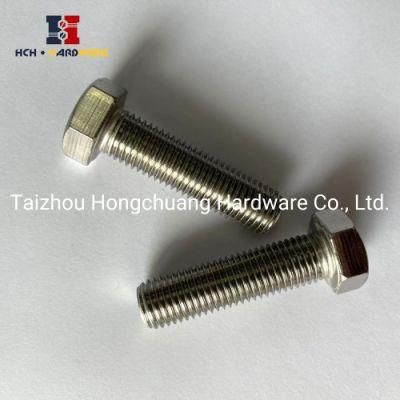 SS304 Hex Tap Bolt, Stainless Steel A2-70 Hexagon Bolts, Cap Screw, Hex Bolts