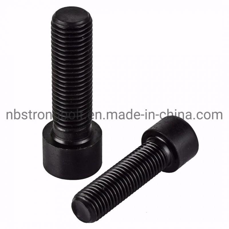 DIN912 Hex Socket Head Cap Screw with Grade 12.9 Black 15 Years Produce Expricence Factory