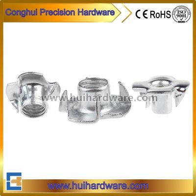DIN1624 Three Four Prongs T Tee Claw Nut for Furniture