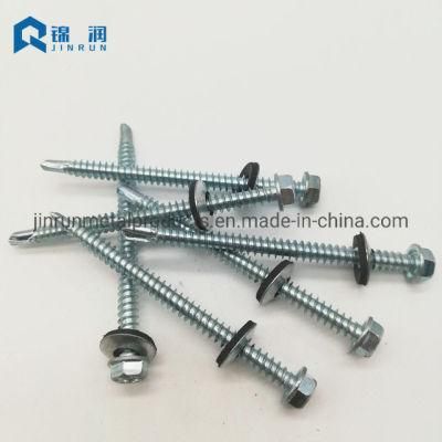 Hot Selling Screws Self Drilling Screws with Hex Washer Head Roofing Screws