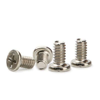 Mini Carbon Steel Nickel Plated Ultra Low Cross Recessed Screw