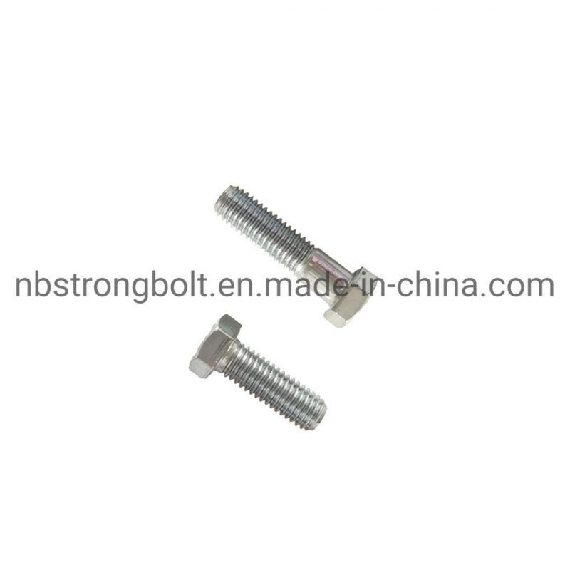 Grade 8 Customized Half Thread ANSI/ASME B18.2.1 Hex Cap Screw