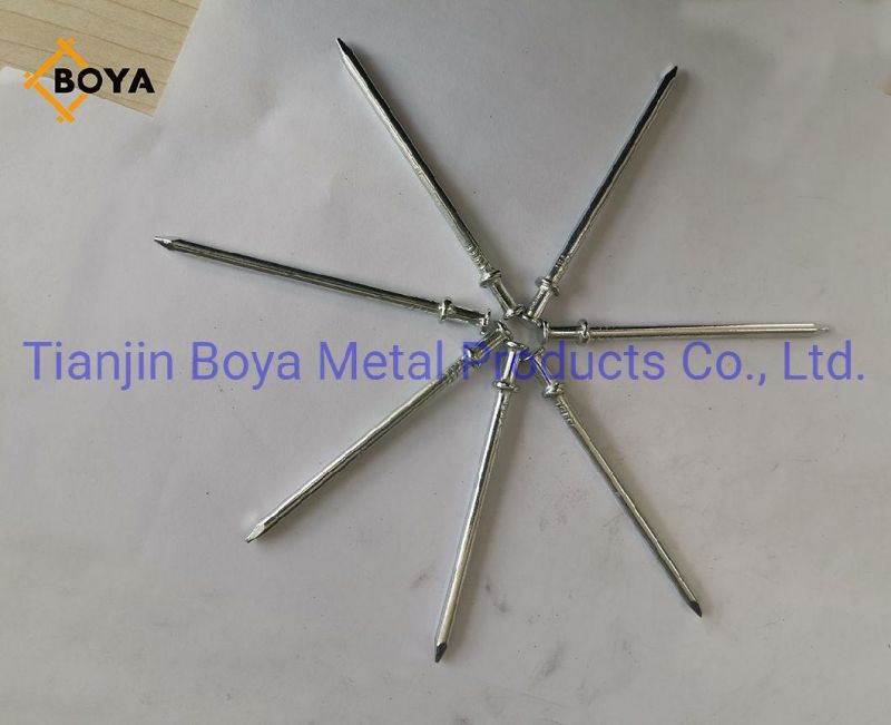 Duplex Head Iron Wire Nail with Good Quality and Reasonable Price