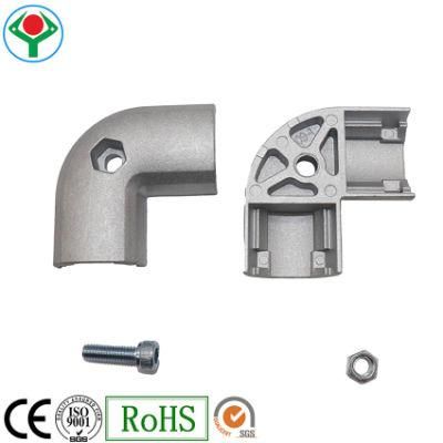 Industrial Aluminum Pipe Fitting Aluminiun Connector Quick Couplings Alum Joint for Pipe Joint System
