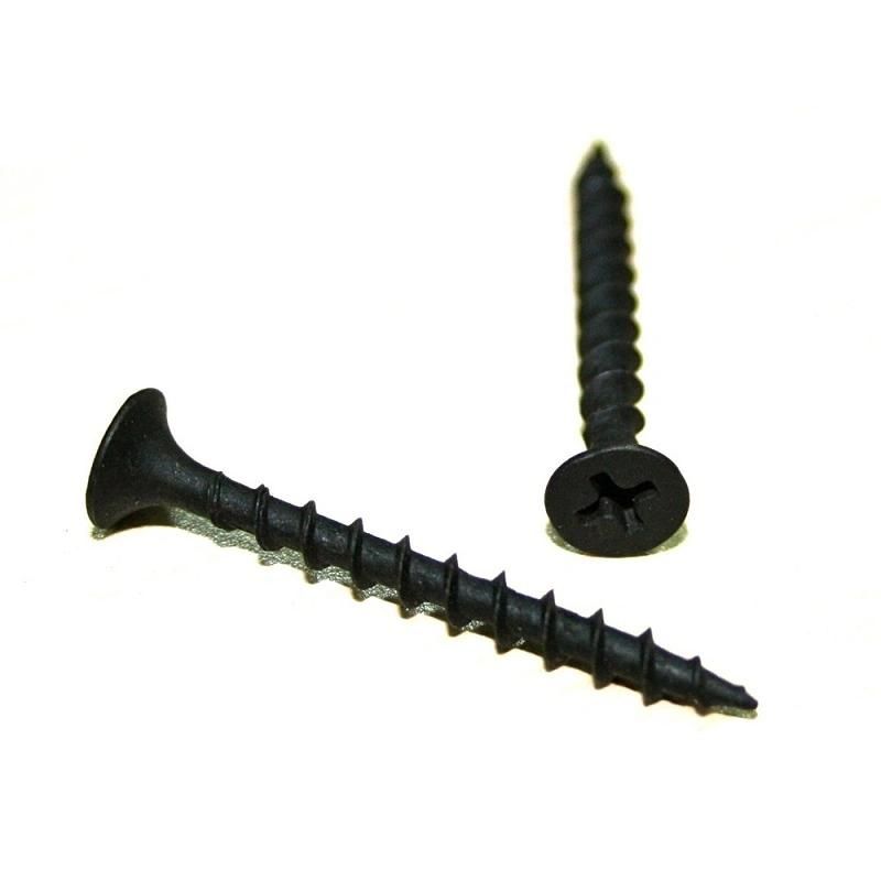 Metric Drywall to Drywall Black Chipboard Screw Phosphate Screw