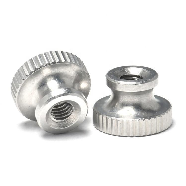 Factory Made Thumb Nuts Adjustable Nut Flat Knurled Nuts