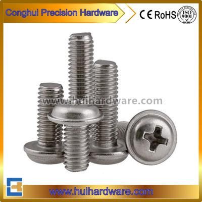 Stainless Steel 304 Pan Washer Head Machine Screws