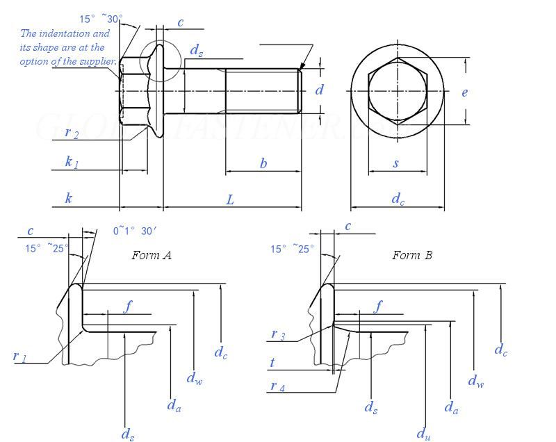 Dacromet Fasteners Customize Various Sizes of Screws, Nuts, Bolts, Washers, etc.