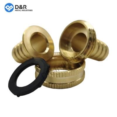 Pneumatic Air Quick Connect Swivel Nut Female Thread 3/4X3/4 Brass Hose Barb Fitting