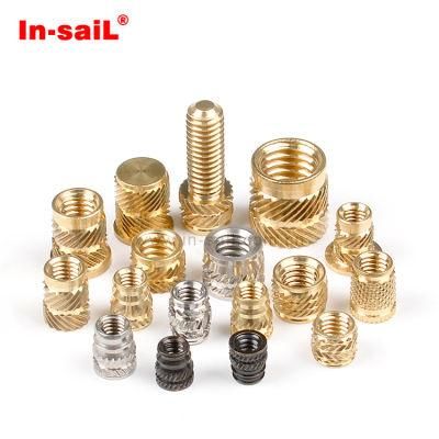 Knurling Insert Nut Made of Brass