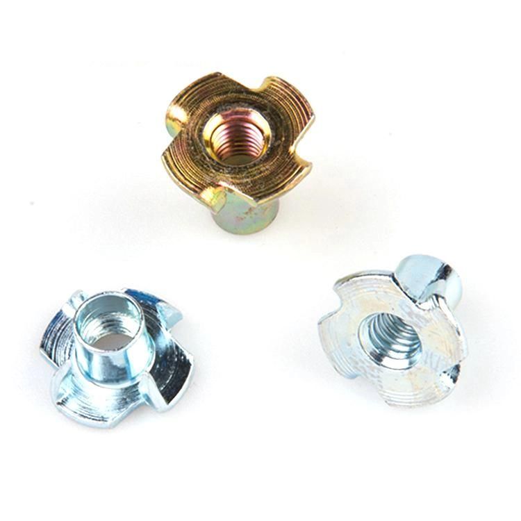 Stainless Steel A2/A4 Tee Nuts / Four Claw Nuts