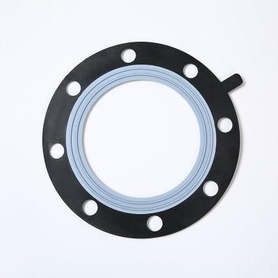 OEM/ODM Oil Proof PTFE Encapsulated EPDM DIN ANSI JIS FF Gasket EPDM with PTFE