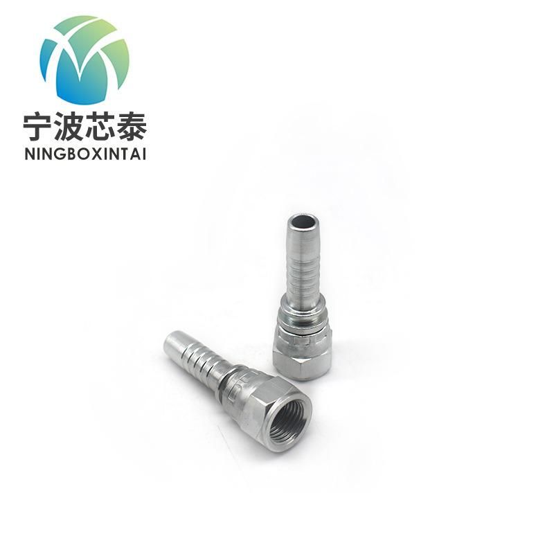 Stainless Steel Fitting Hydraulic Hose Coupling 90degree Metric Female 24degree Cone O-Ring Hydraulic Hose Fitting Hose Assembly Reducer Pipe Fitting