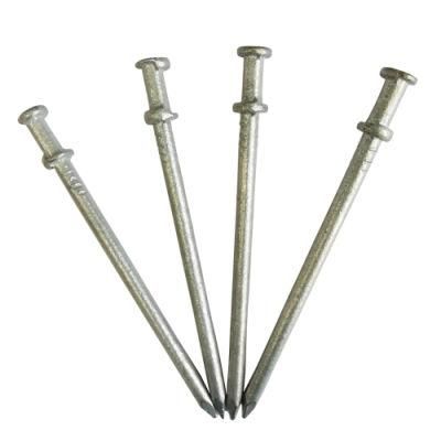 16D Galvanized Double Head Wire Duplex Nail