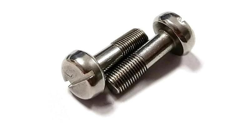 DIN84 304 Stainless Steel Slotted Half Hread Machine M4 Screw