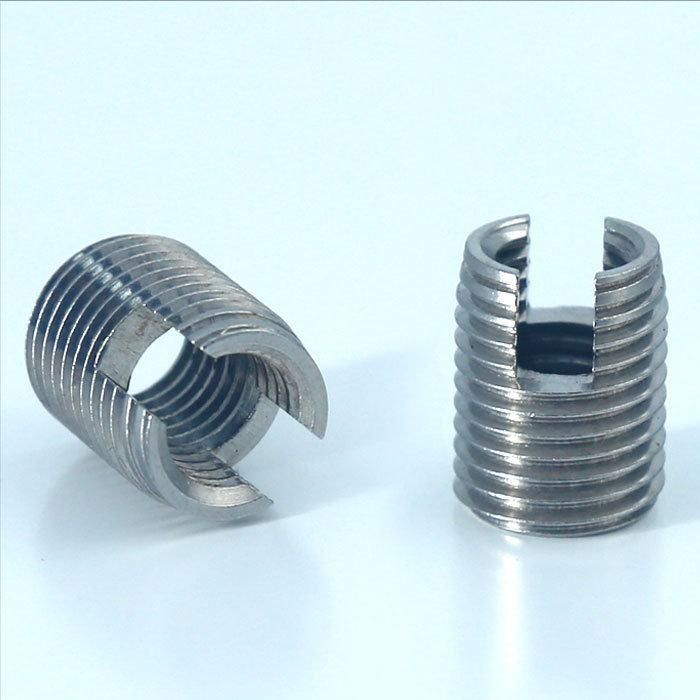 Stainless Steel 302 Type Slotted Self Tapping Thread Insert M2 M2.5 M3 M4 M5 M6 M8 M10