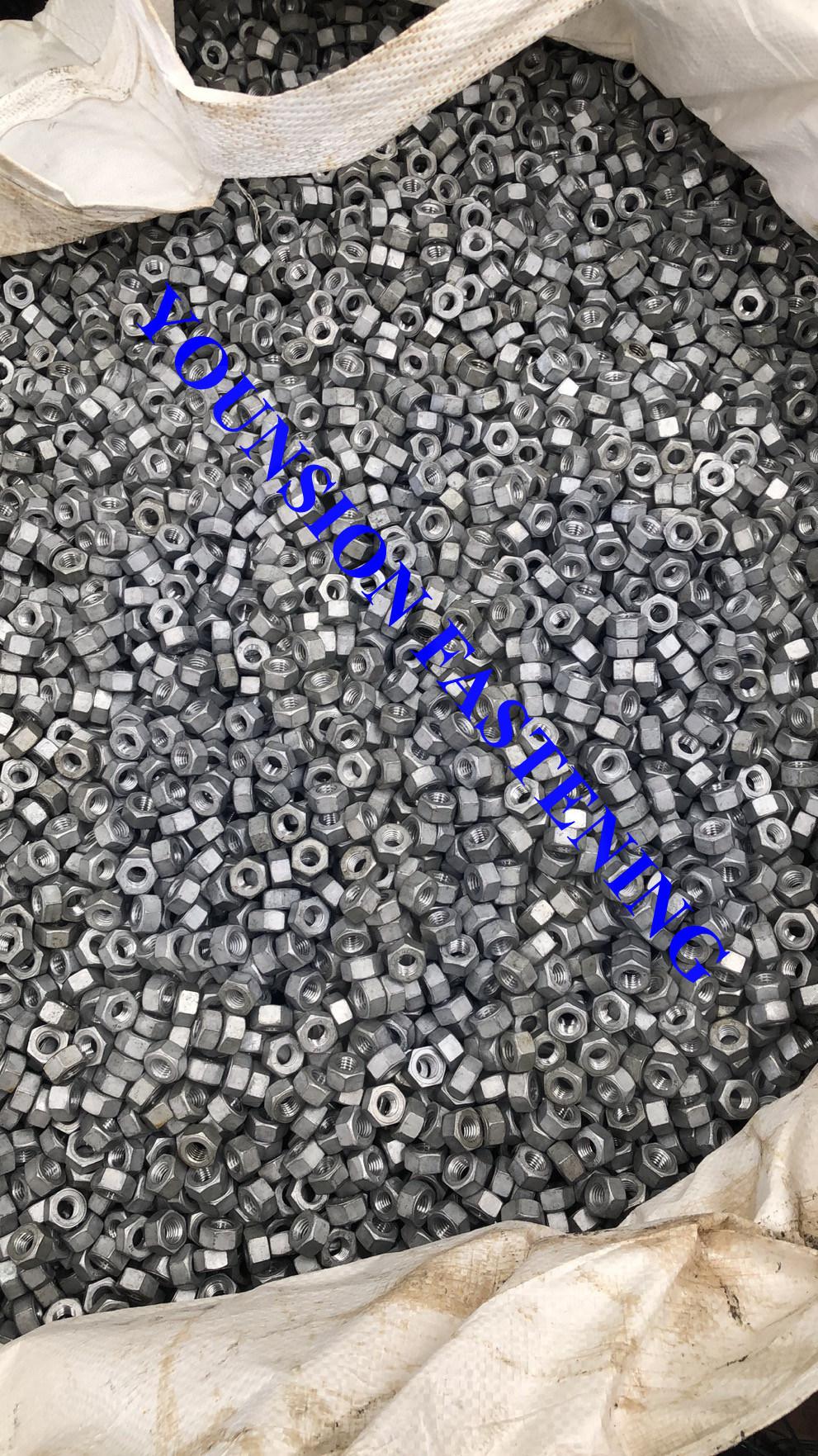 Fastener/Nut/A194-2h/Heavy Hex Nut/2h Nut/Stainless Steel/Zinc Plated/Carbon Steel/Dacromet/HDG/Black