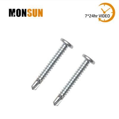 Low Profile Pancake Head Drilling Point Metal Framing Screws