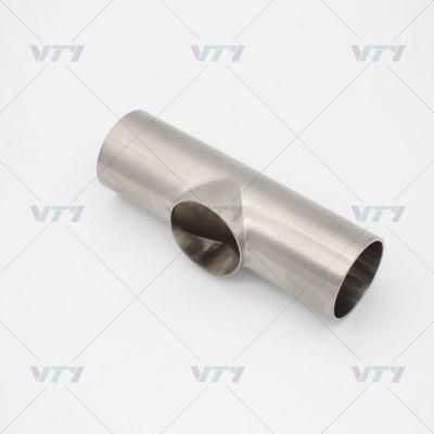DIN/SMS/3A/BS Sanitary Stainless Steel Pipe Fittings Short/Long Equal Tee