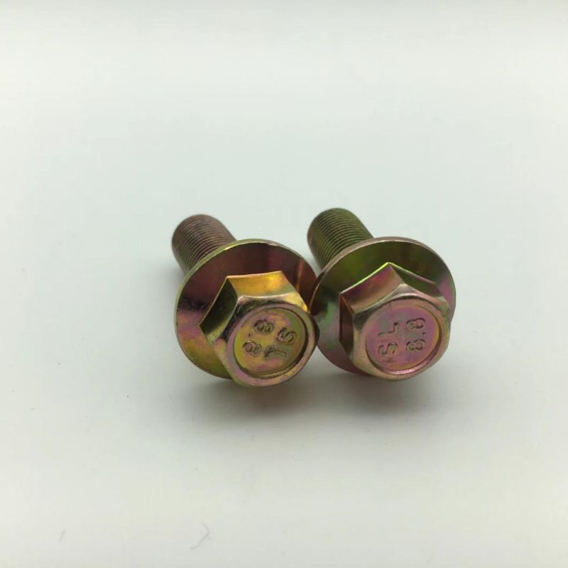 Head Screw with Flange Hex Bolt DIN6921