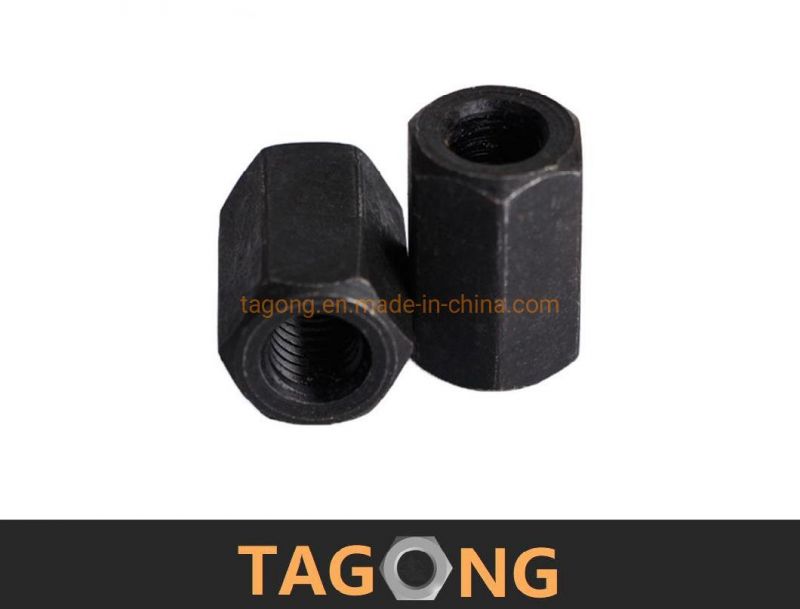 OEM Carbon Steel Special Extended Nuts Coupling Nuts