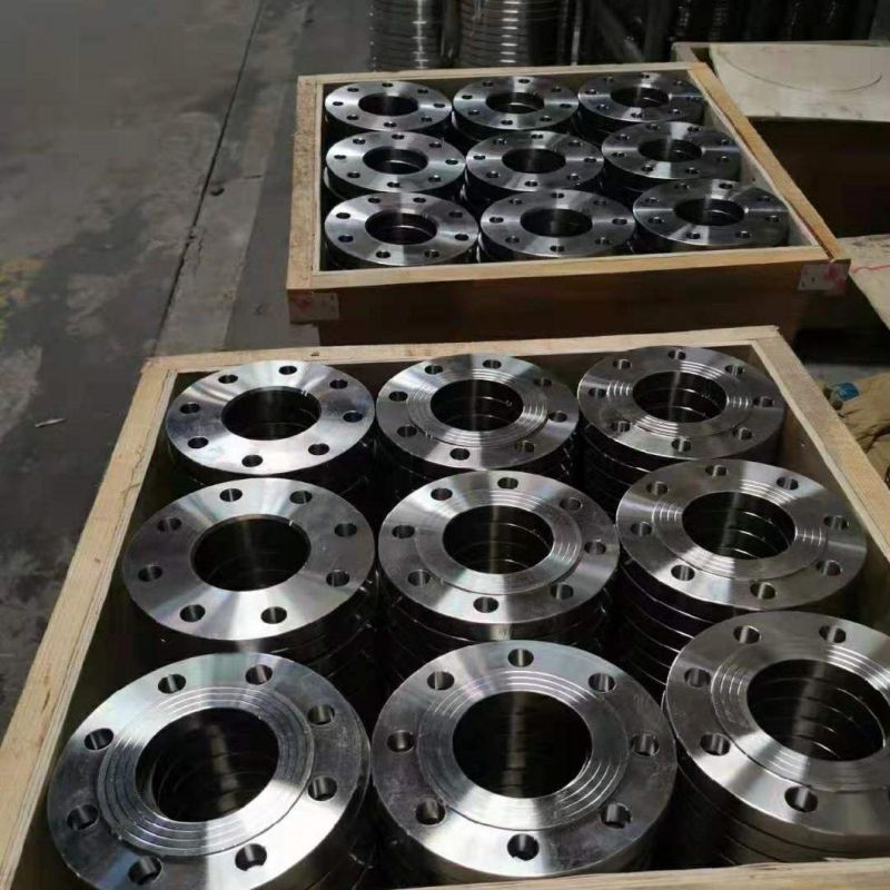 ANSI B16.5 Wn Sw Bl Forged Stainless Flanges Shotblasting Pn16