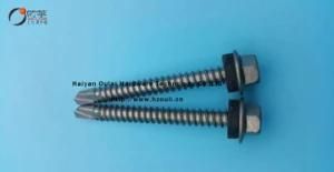 Hex Head Screw with Zinc Plated 8# *1&prime;&prime;, 1 1/2, 2&prime;&prime;, High Quality