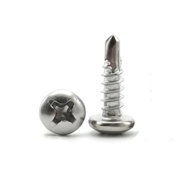 Phillips Pan Head Self Drilling Screw. Stainless Steel. 304.316