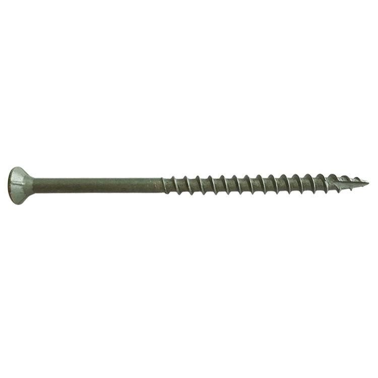 Trox Flat Head Chipboard Screw with Nibs Particleboard T17 Cut Point