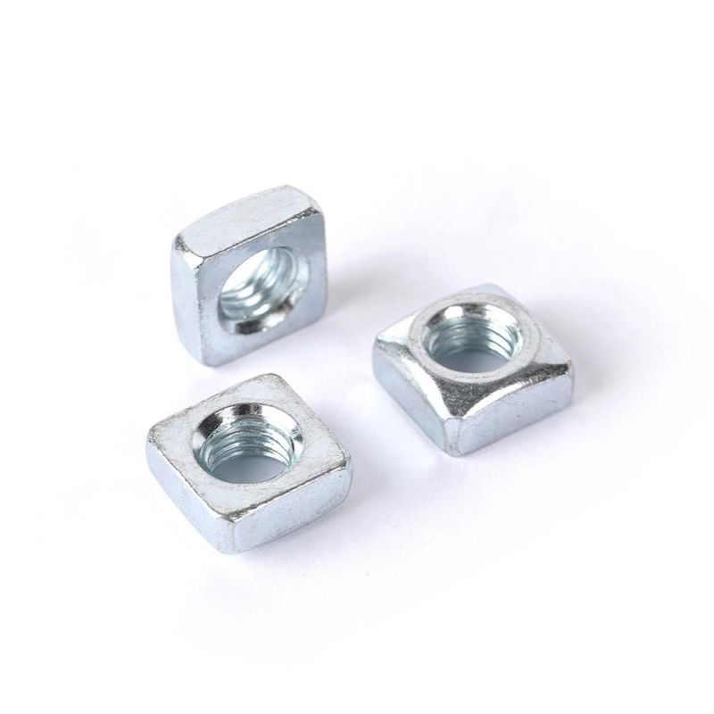 Stainless Steel SS304/316 Square Nut/Hex Nut/Flange Nut/Heavy Hex Nut/Hex Cap Nut/Round Nut/Slotted Nut/Lock Nut