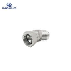 Forged Male Jic X Female Jic Swivel 45 Tube Fitting and Adapter