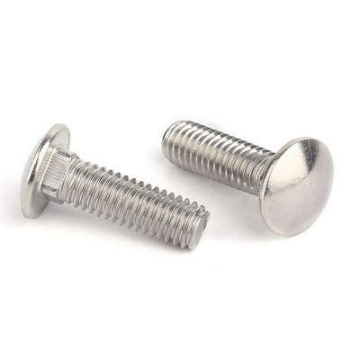 M4 M6 M8 DIN603 Cup Head Short Square Neck Carriage Bolt