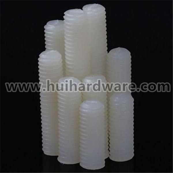 Factory Price Factory Price Plastic Nylon Slotted Flat Point Set Screw Slotted Flat Point Set Screw