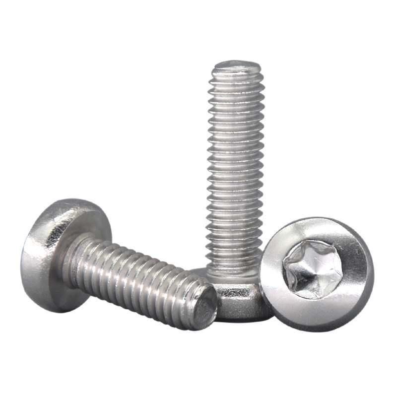 M4 M5 Stainless Steel SS304 Pan Head Torx Screw GB2672 Titanium Screw M3