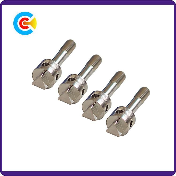 DIN/ANSI/BS/JIS Stainless-Steel 4.8/8.8/10.9 Galvanized Triangle Head Shrink Bar Lead Screw