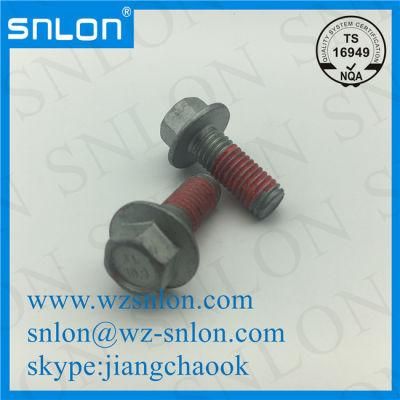 Hex Flange Bolt with Against Pine Glue